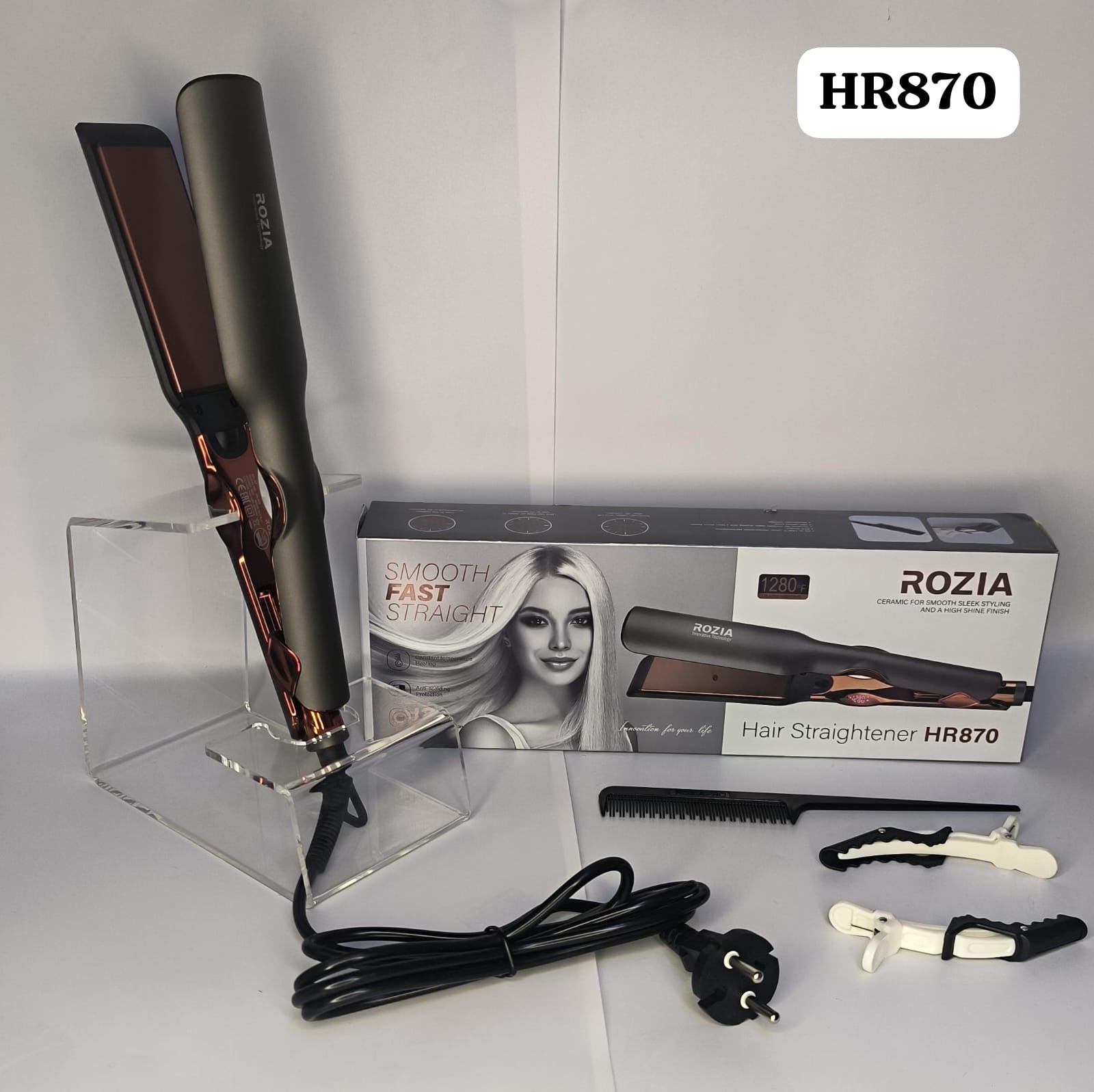 Plancha de cabello HR-870