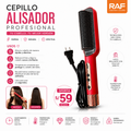 Cepillo Alisador Profesional RAF – Alisado Rápido y Sin Frizz