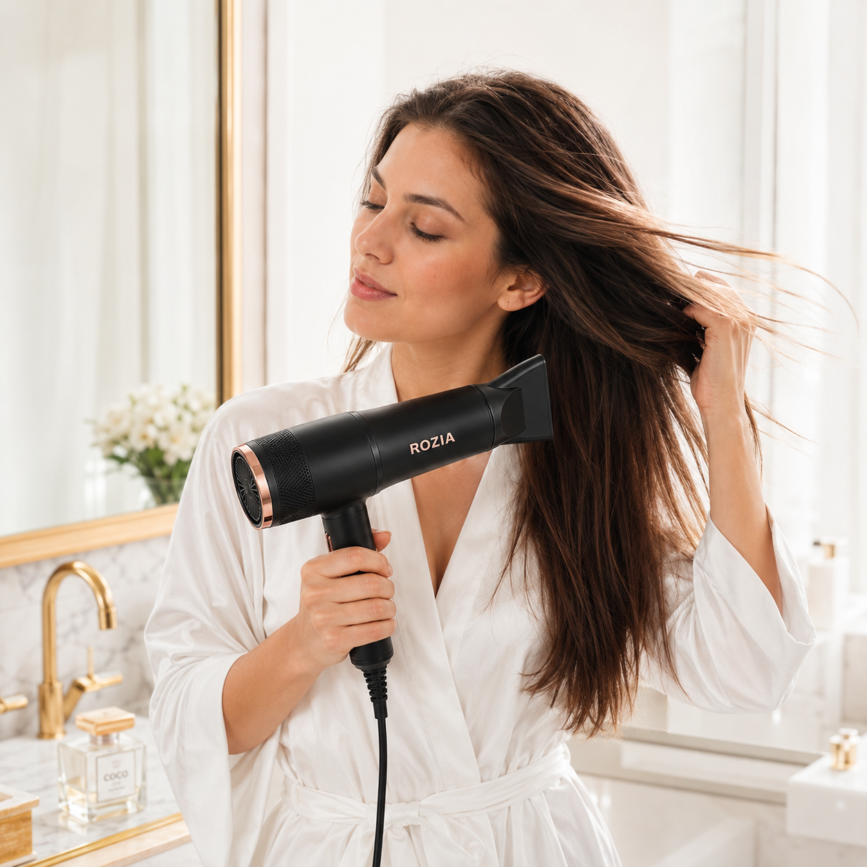 Secadora de Cabello Rozia 1400W: