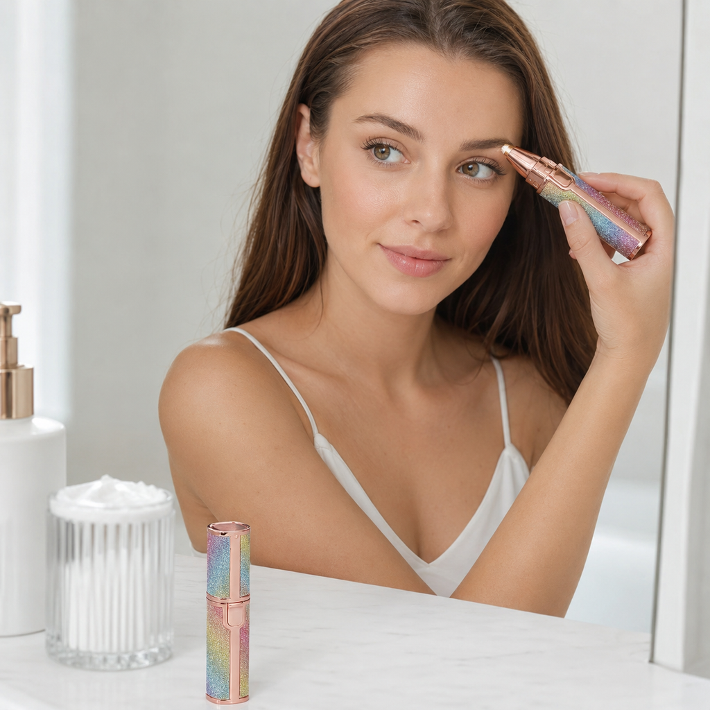 Depilador 2 en 1 Facial y Ceja Eléctrico Inalámbrico Recargable Belleza