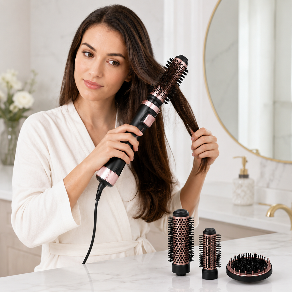 Cepillo Rotating Hot Air Styler Rozia 5 en 1 - HC8116